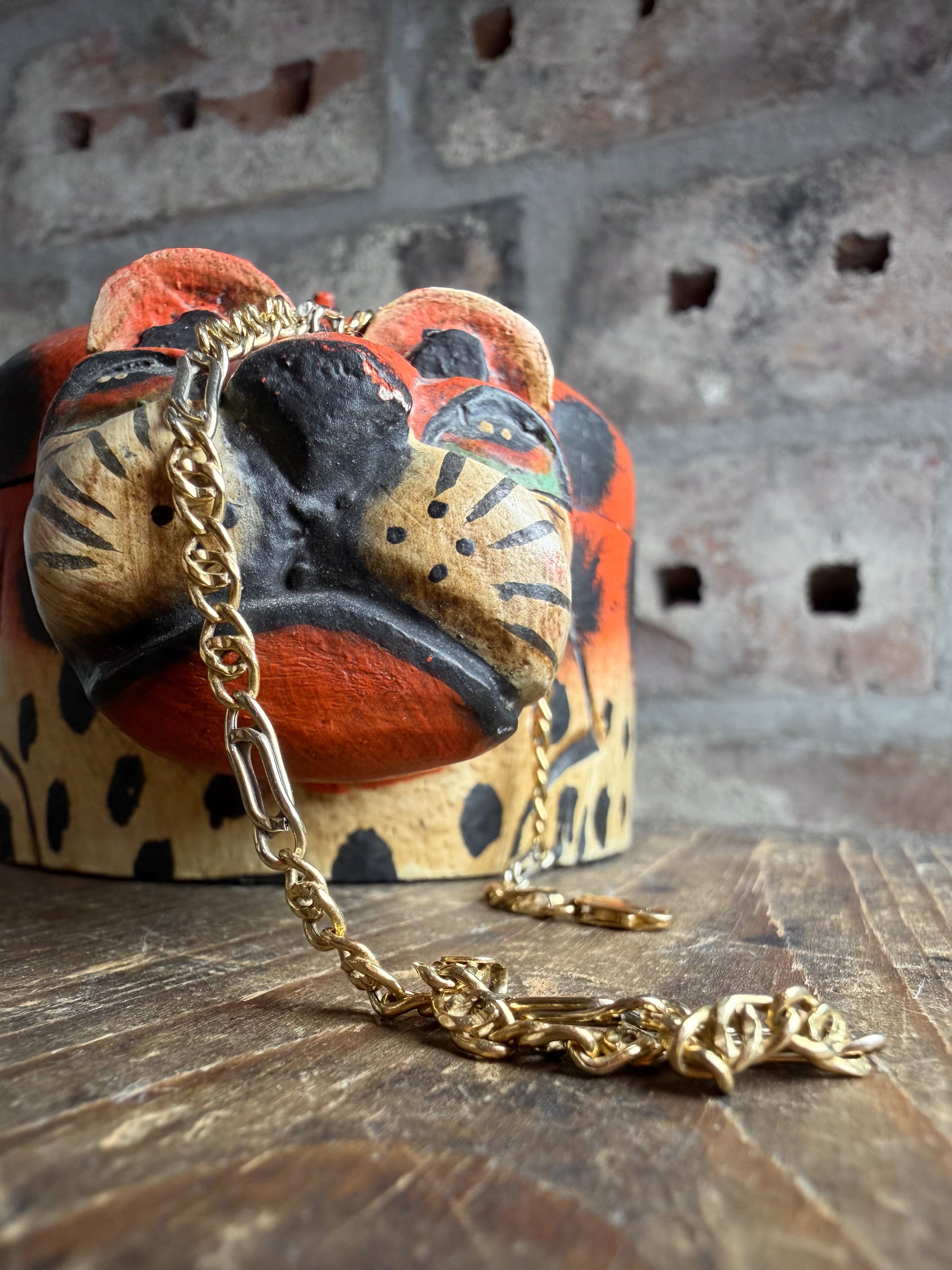 Unique Link Anklet/Oversized Bracelet/Extender